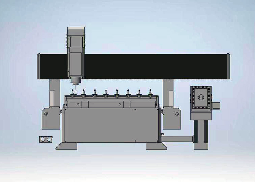 Pantografo CNC a 3 Assi con Rotary