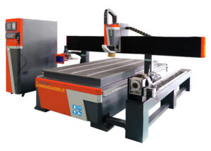 Pantografo CNC a 3 Assi con Rotary